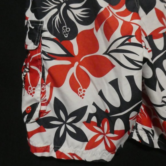 OLD NAVY | medium | Floral Swim Shorts | Mesh Lined | 100% Polyester | Like New - Picture 14 of 16